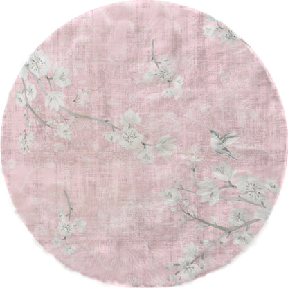 Blossom Fantasia Soft Pink Round Cloud