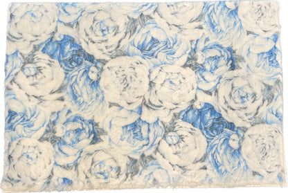 Peony Passion Delft White Rectangle Cloud