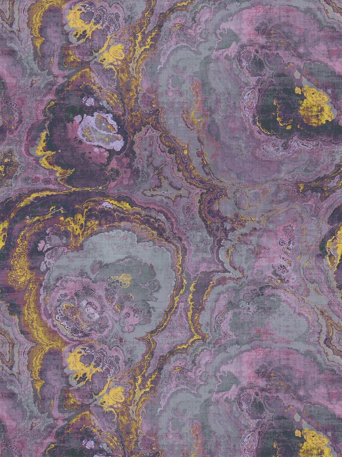 Agate Amethyst Wallpaper, Per Yard - nicolettemayer.com