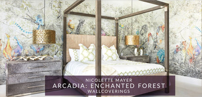 Arcadia Mural (A Set of 8 Panels) - nicolettemayer.com