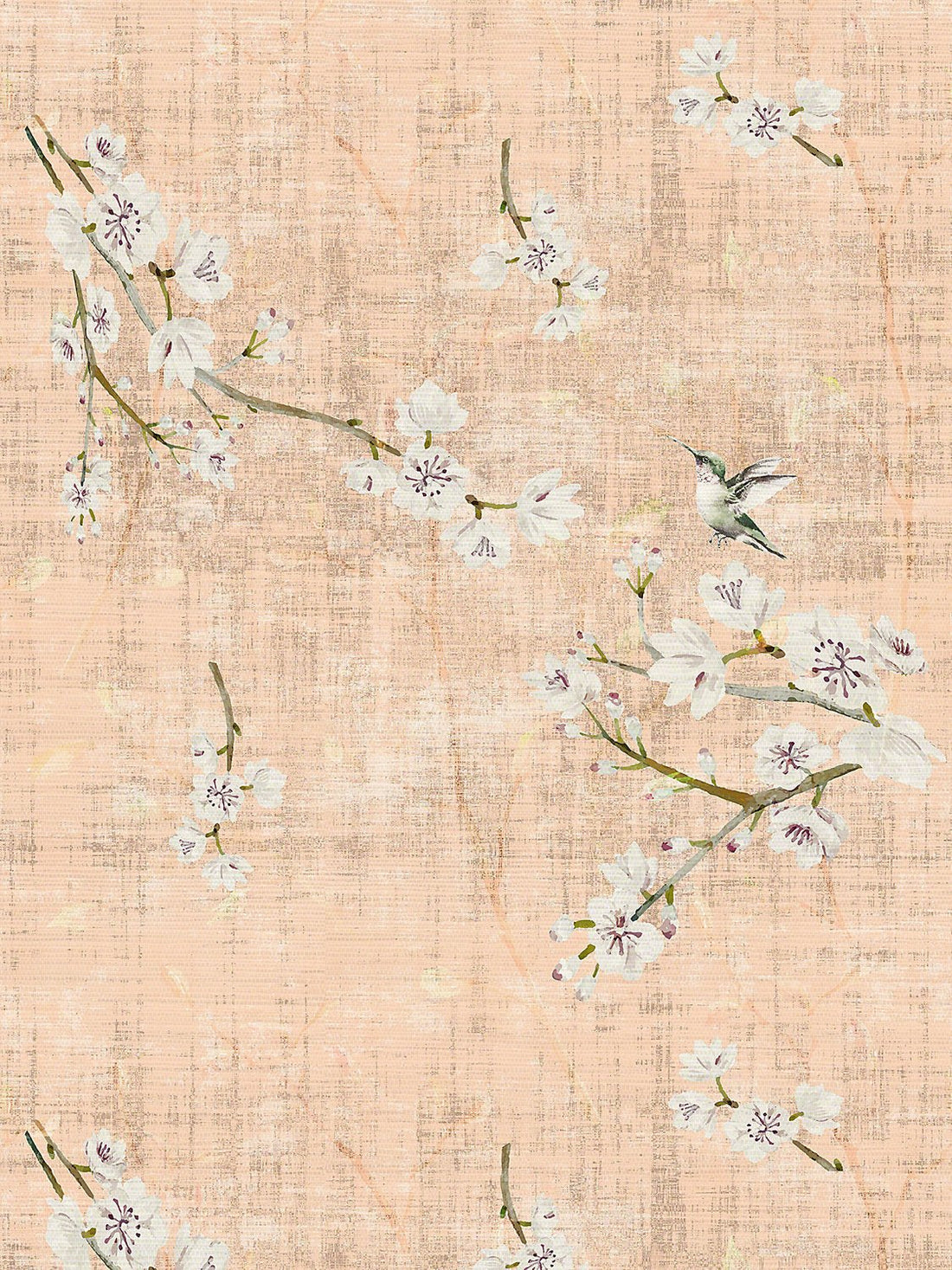 Blossom Fantasia Romance Wallpaper, Per Yard - nicolettemayer.com
