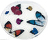 Butterflies Acrylic Round Tray for Placemats or Decorative Use, 16" - nicolettemayer.com