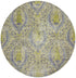 Byzantine Jewel Gold 16" Round Pebble Placemats, Set Of 4 - nicolettemayer.com