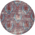 Byzantine Jewel Red 16" Round Pebble Placemat, Set Of 4 - nicolettemayer.com