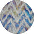 Chevron Coast 16" Round Pebble Placemat, Set Of 4 - nicolettemayer.com