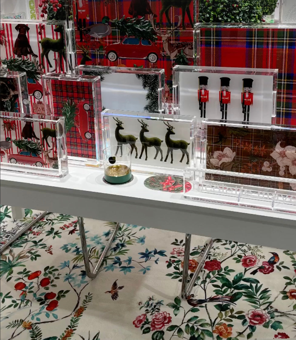 Ultimate Christmas Plaid Vanity Tray