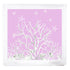 Coral Reef Lilac 18X18 Acrylic Tray - nicolettemayer.com