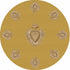 Ex Vote Gold 16" Round Pebble Placemat Set of 4 - nicolettemayer.com