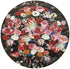 Festoon Flowers 16 Round Pebble Placemat, Set Of 4 - nicolettemayer.com