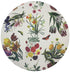 Flora Fauna White 16" Round Pebble Placemat, Set Of 4 - nicolettemayer.com