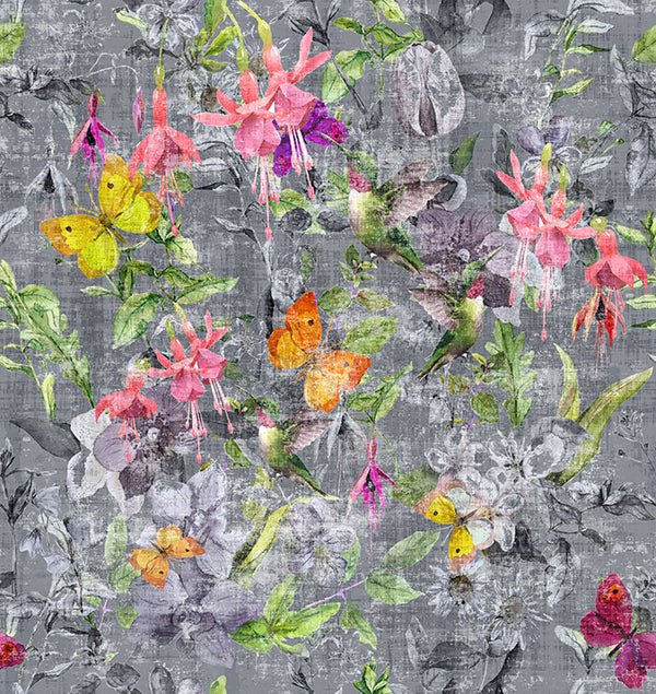 Garden Fantasia Wallpaper, Per Yard - nicolettemayer.com