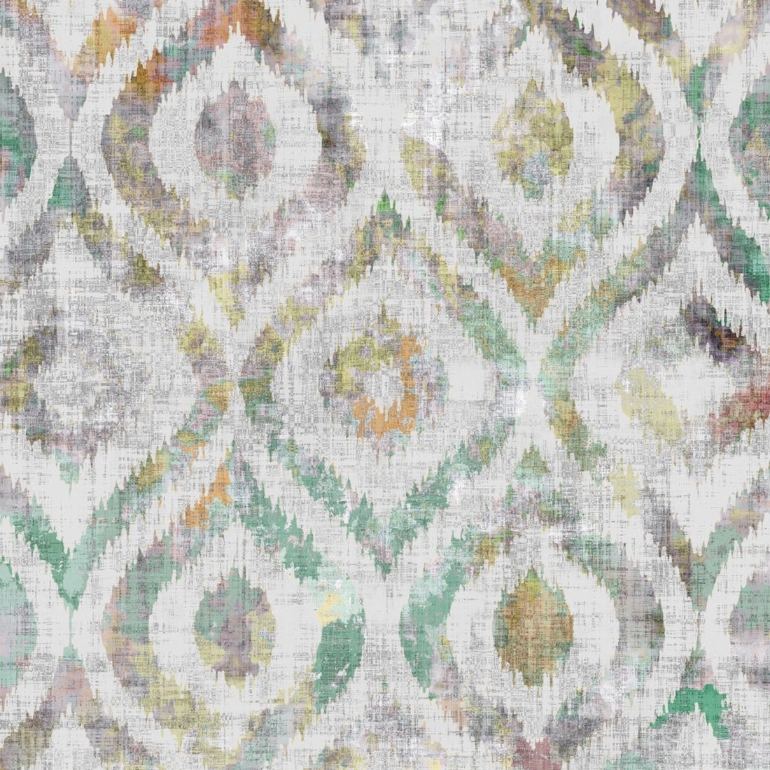 Ikat Fall Wallpaper, Per Yard - nicolettemayer.com