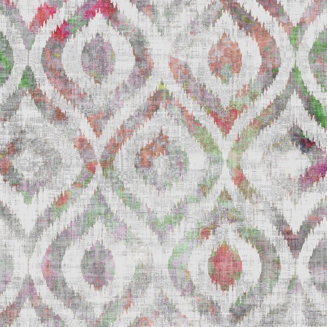 Ikat Holiday Wallpaper, Per Yard - nicolettemayer.com