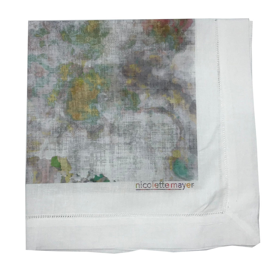 Impressionism Fall 22X22 Hemstitch Napkin, Set Of 4 - nicolettemayer.com