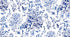 Kerala Indigo Peel and Stick Wallpaper, Double Roll, 34" x 288", 48 sq ft - nicolettemayer.com