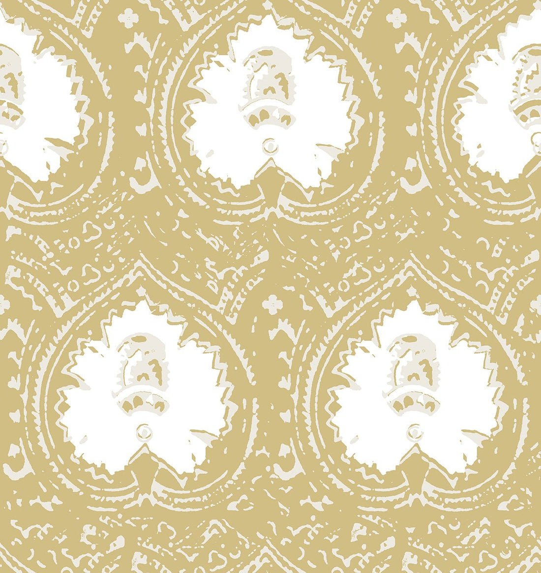 Lantern Gold Peel and Stick Wallpaper, Double Roll, Double Roll, 34&quot; x 288&quot;, 48 sq ft - nicolettemayer.com