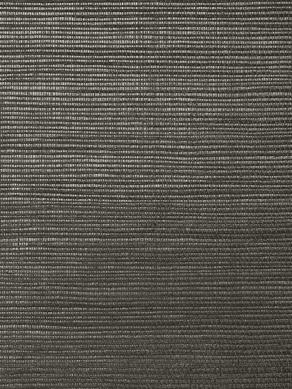 Metallica Grasscloth Midnight Gray Black, Per Yard - nicolettemayer.com