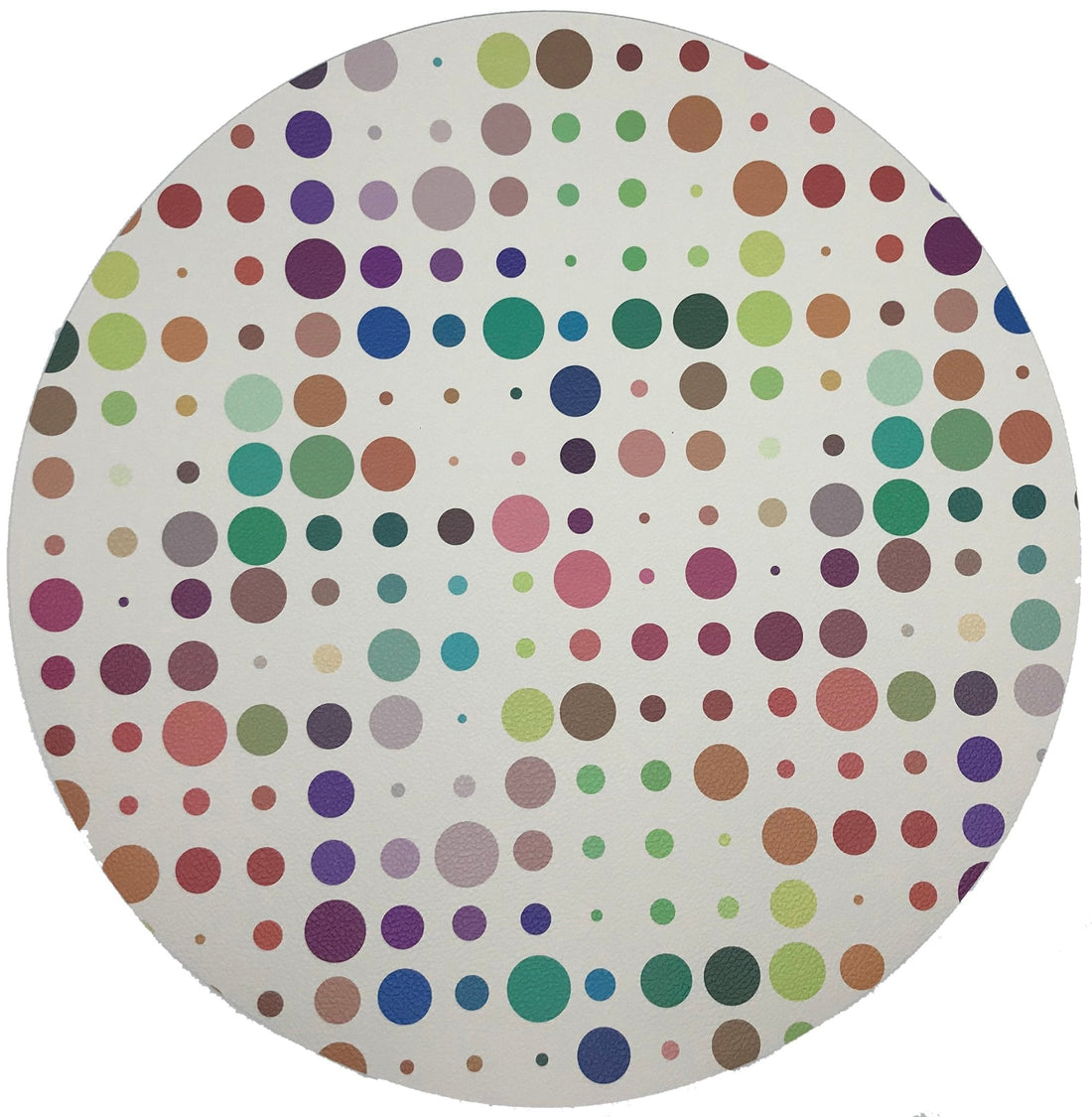 Mod Confetti Andre 16 Round Pebble Placemats, Set Of 4 - nicolettemayer.com