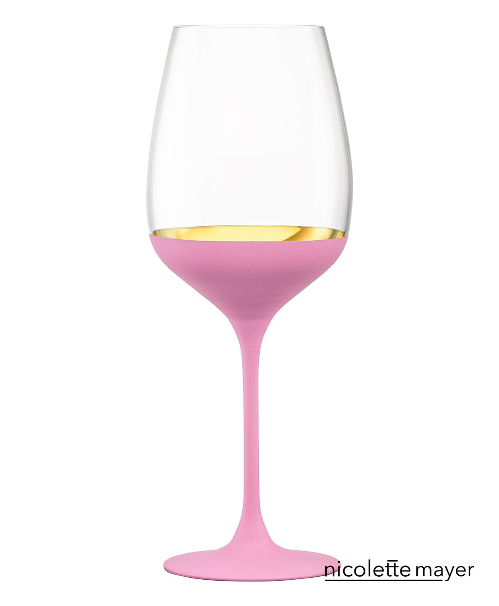 ORO24k Chardonnay Crystal and 24k Gold Wine Glass, Set of 1 - nicolettemayer.com