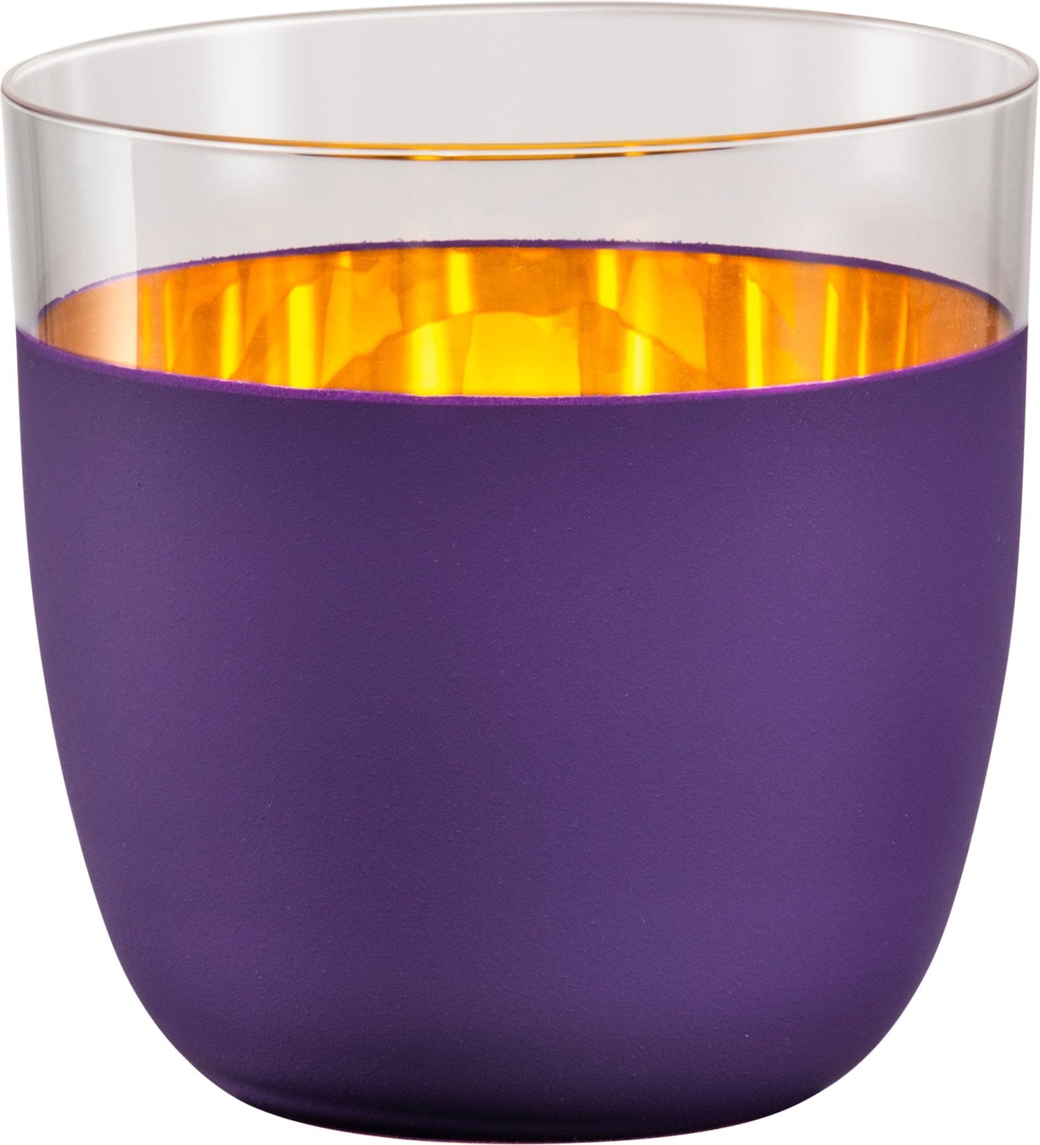 ORO24k Crystal 24k Stemless Tumblers for Wine, Soda, Water, Set of 2 - nicolettemayer.com