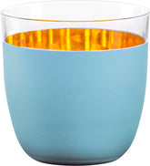 ORO24k Crystal 24k Stemless Tumblers for Wine, Soda, Water, Set of 2 - nicolettemayer.com