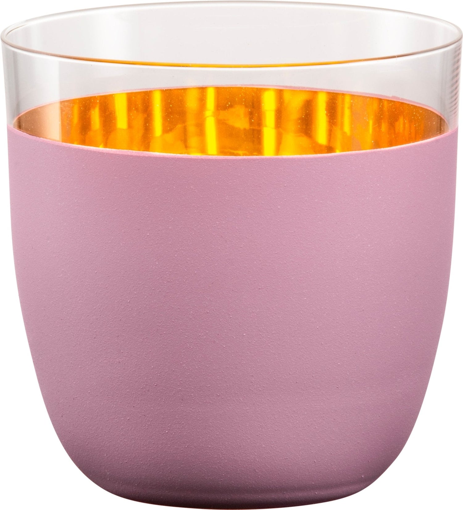 ORO24k Crystal 24k Stemless Tumblers for Wine, Soda, Water, Set of 2 - nicolettemayer.com