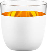 ORO24k Crystal 24k Stemless Tumblers for Wine, Soda, Water, Set of 2 - nicolettemayer.com