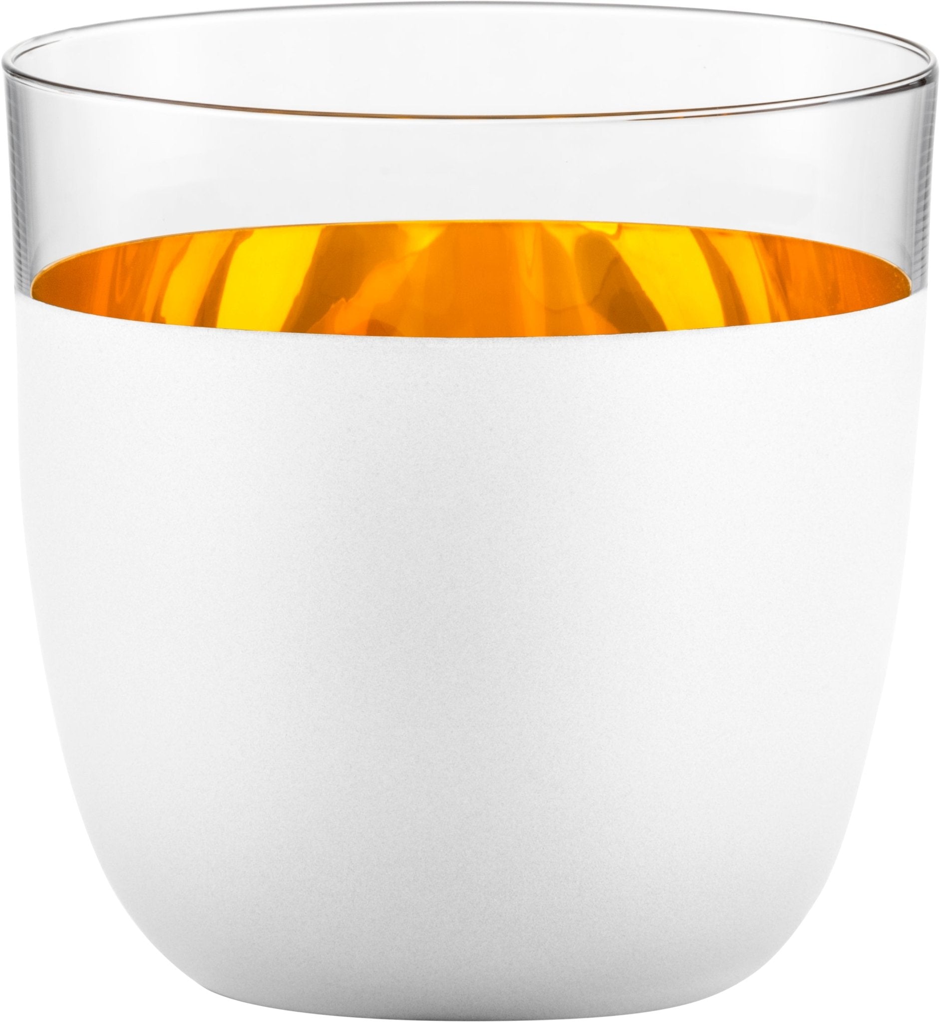 ORO24k Crystal 24k Stemless Tumblers for Wine, Soda, Water, Set of 2 - nicolettemayer.com