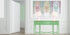 Palatial Jaipur Multi Triptych 96X48 Acrylic Art - nicolettemayer.com