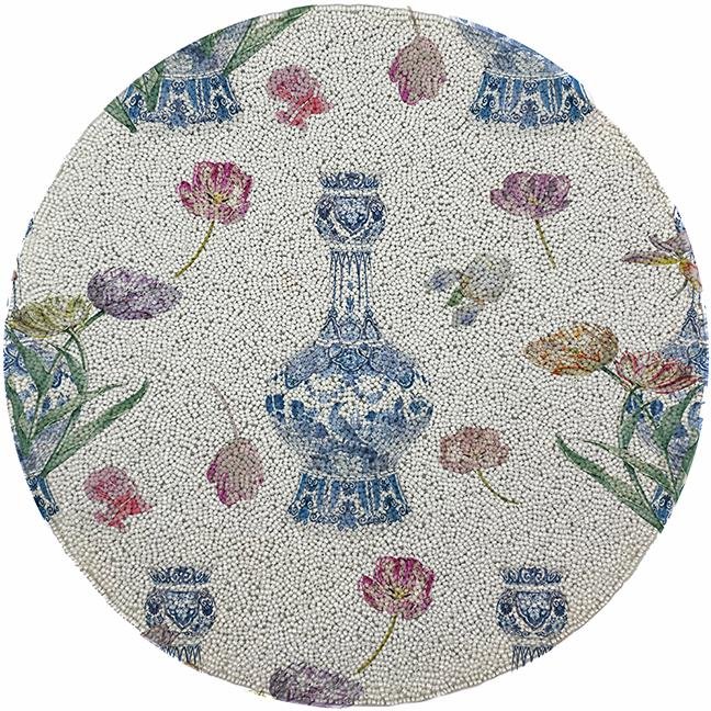 Royal Delft Purissima 16 Round Beaded Smooth - nicolettemayer.com